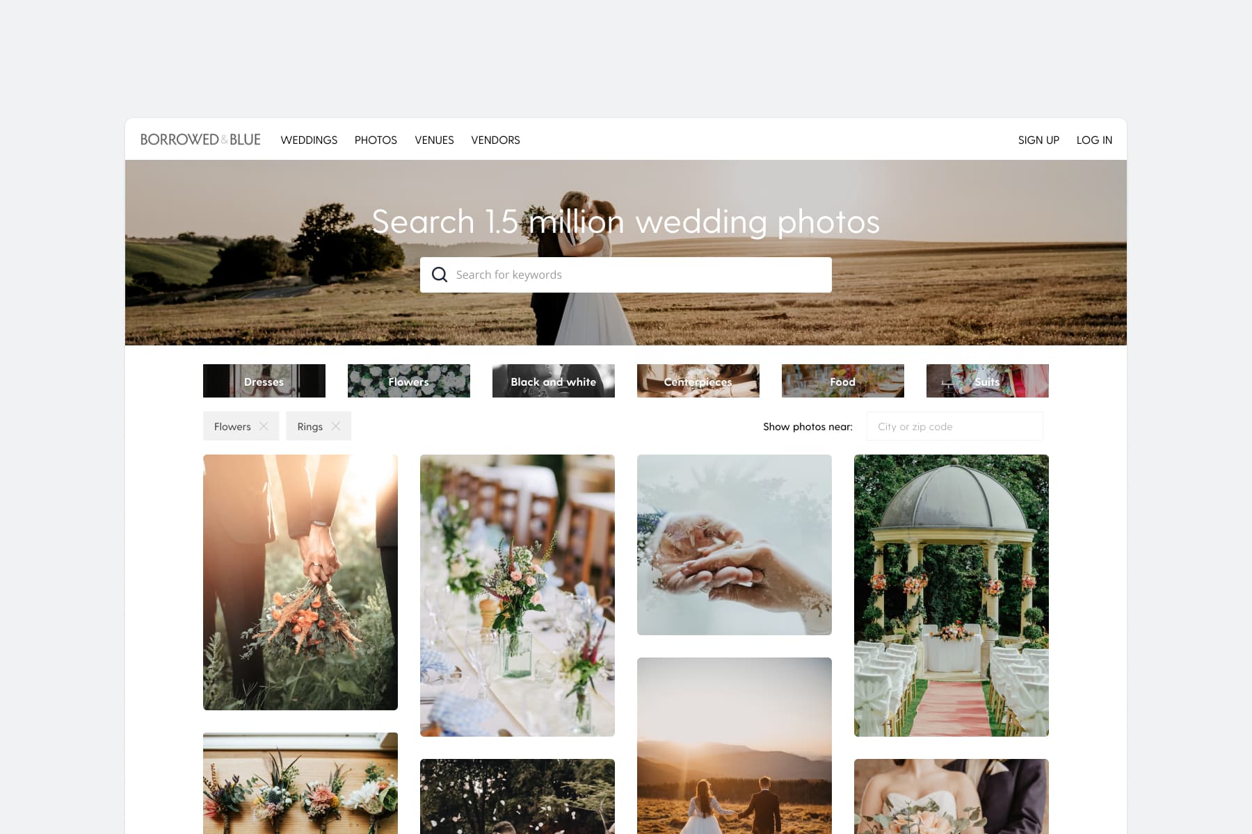 Borrowed & Blue features