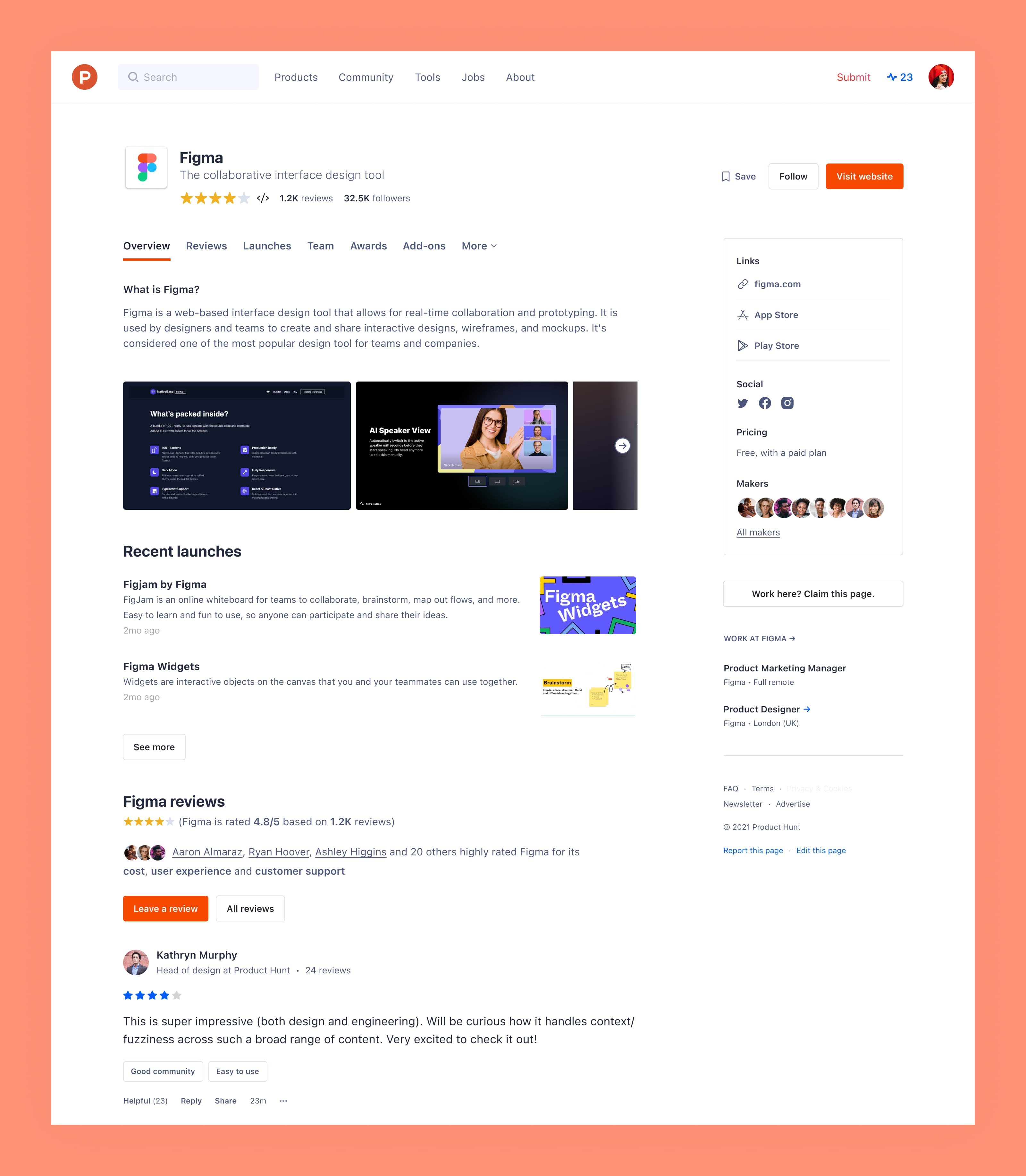 Product Hunt Hubs redesign